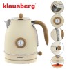 Електричний чайник 1,7 л з термометром Klausberg KB-9006 Retro
