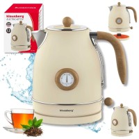 Електричний чайник 1,7 л з термометром Klausberg KB-9006 Retro