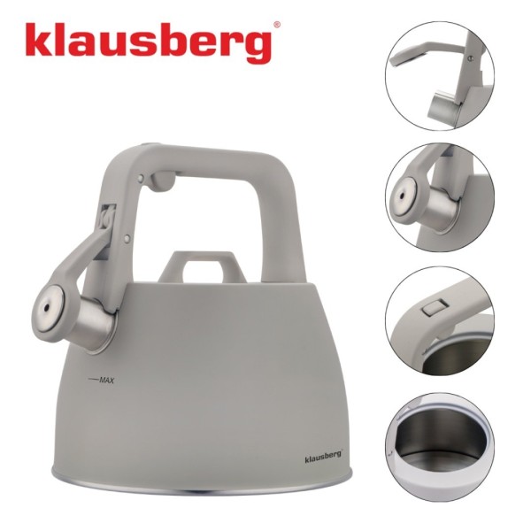 Czajnik stalowy Klausberg KB-7916 (2,5 l)