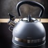 СТАЛЕВИЙ ІНДУКЦІЙНИЙ ЧАЙНИК 1,8 Л KINGHOFF KH-1851 СІРИЙ