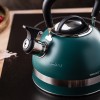 Газовий чайник сталевий 1.8 л малий індукційний Kinghoff KH-1855 зелений