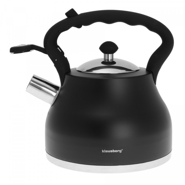 ЧАЙНИК З НЕРЖАВІЮЧОЇ СТАЛІ 2,7 Л З ТОВСТИМ ДНОМ KLAUSBERG KB-7448
