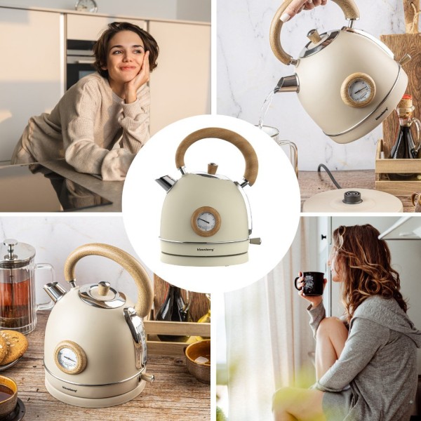 Czajnik elektryczny Klausberg KB-7905 (stal nierdzewna 1.8 l)