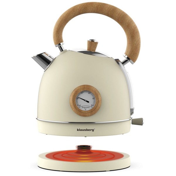 Czajnik elektryczny Klausberg KB-7905 (stal nierdzewna 1.8 l)