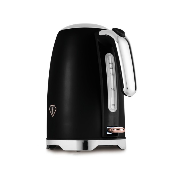 Czajnik elektryczny Berlinger haus FTV-0113 (matowy czarny z różowym złotem)