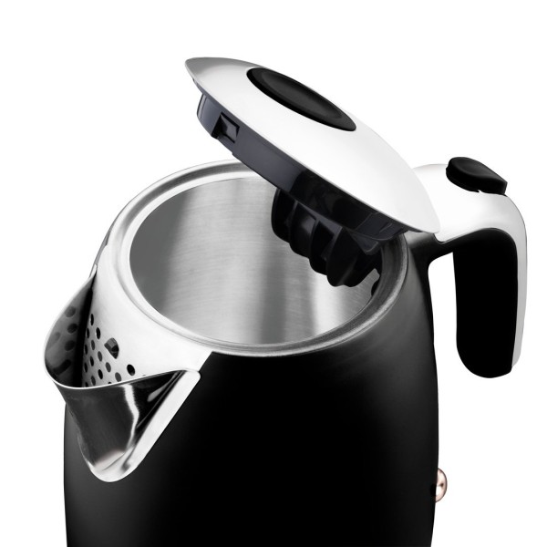 Czajnik elektryczny Berlinger haus FTV-0113 (matowy czarny z różowym złotem)