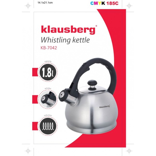 Czajnik stalowy Klausberg KB-7042 (1.8 l)