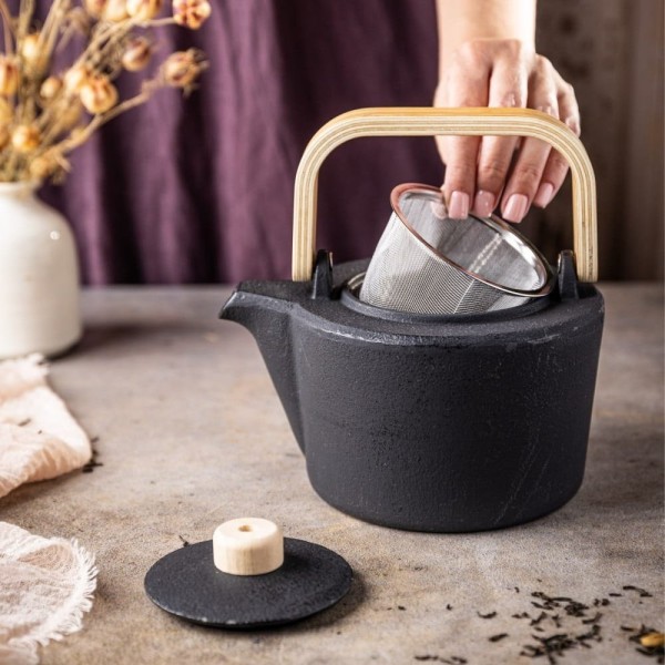 Czajniczek żeliwny do parzenia Kinghoff KH-1845 (1.3 l)