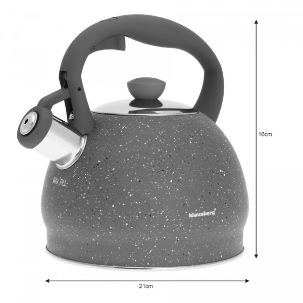 Czajnik stalowy Klausberg KB-7321 (2.0 l)