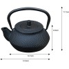 Zaparzacz czajniczek Kinghoff KH-1817 (0,3 l)