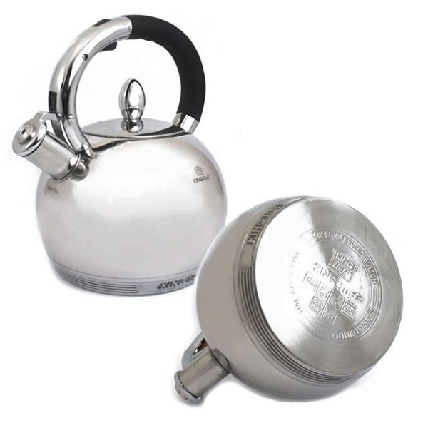 СТАЛЕВИЙ ЧАЙНИК 3.0 Л KiNGHOFF KH-3777