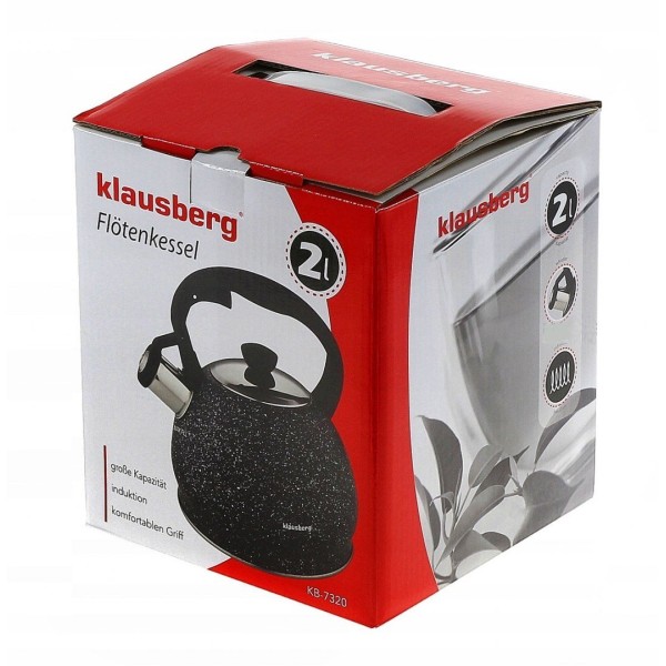 Czajnik stalowy Klausberg MARMO KB-7320 (2,0 l)