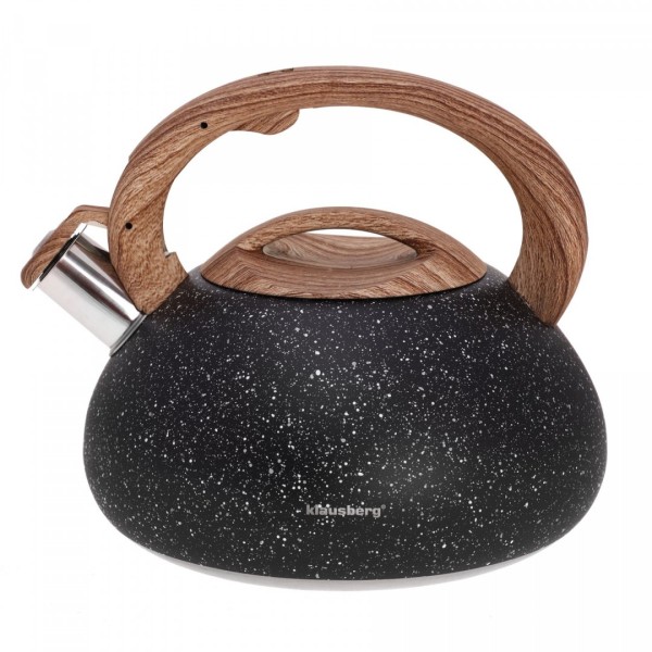 СТАЛЕВИЙ ЧАЙНИК 2.7 Л WOOD LINE KLAUSBERG KB-7282