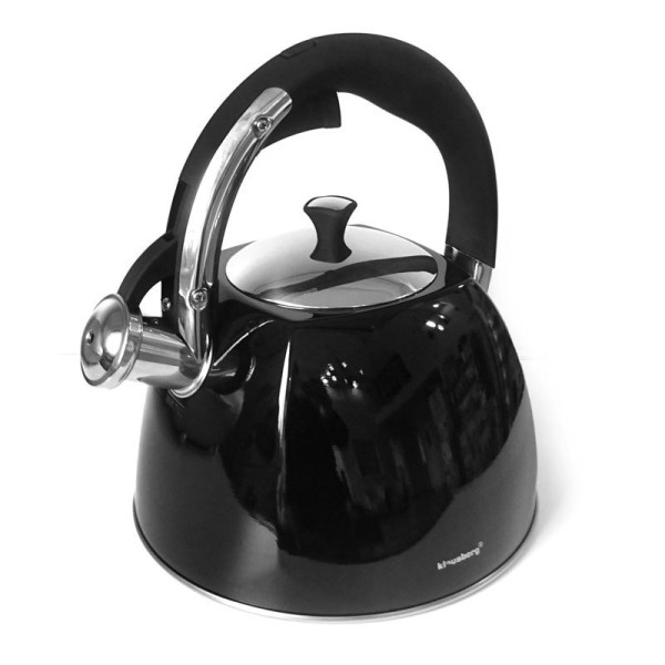 СТАЛЕВИЙ ЧАЙНИК 3.0 Л KLAUSBERG KB-7194 Блискучий