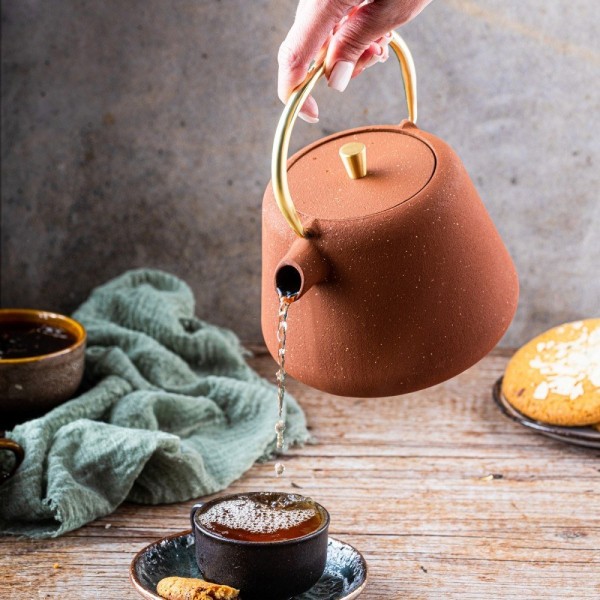 Czajniczek zaparzacz do herbaty i kawy Kinghoff KH-1934 (1.0 l)