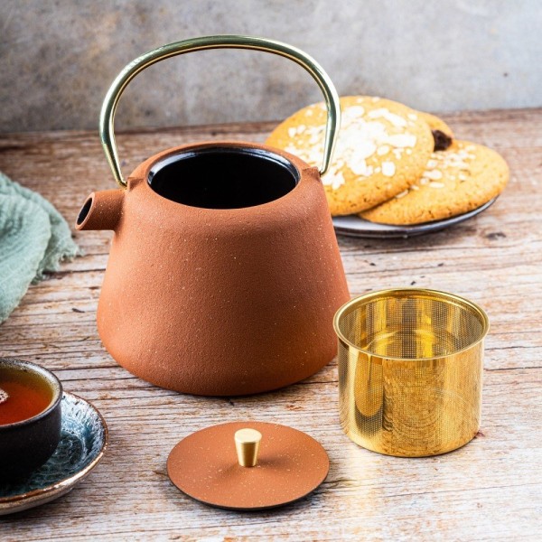 Czajniczek zaparzacz do herbaty i kawy Kinghoff KH-1934 (1.0 l)