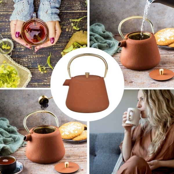 Czajniczek zaparzacz do herbaty i kawy Kinghoff KH-1934 (1.0 l)