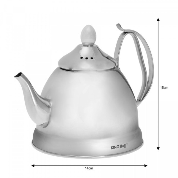 Чайник для чаю та трав 1.0 л KiNGHOFF KH-3761