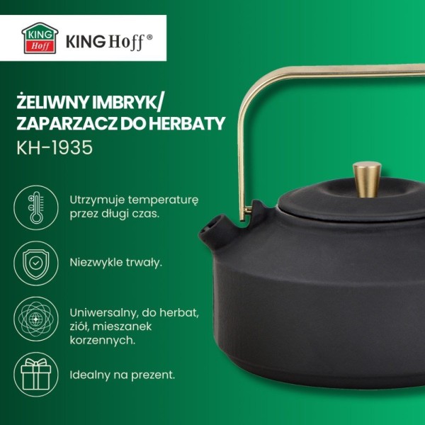 Zaparzacz do herbaty i kawy Kinghoff KH-1935 (1.0 l)