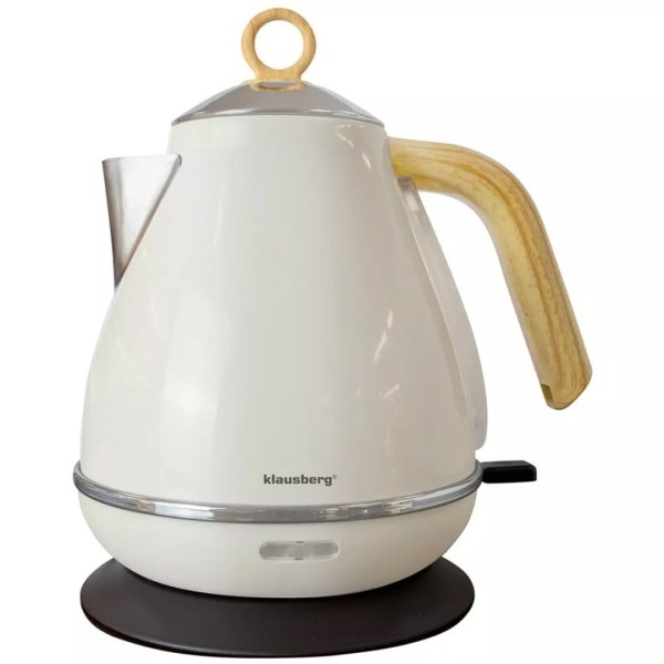 Електричний чайник 1.7 л Klausberg KB-7708 кремовий