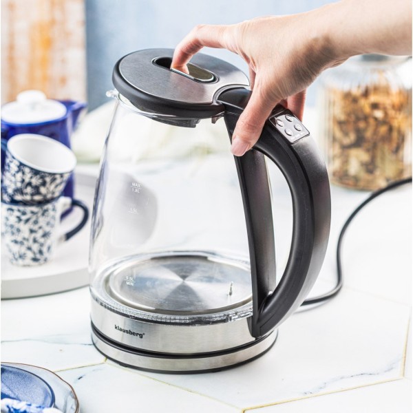Czajnik elektryczny Klausberg KB-7887 (szklany 1.8 l)