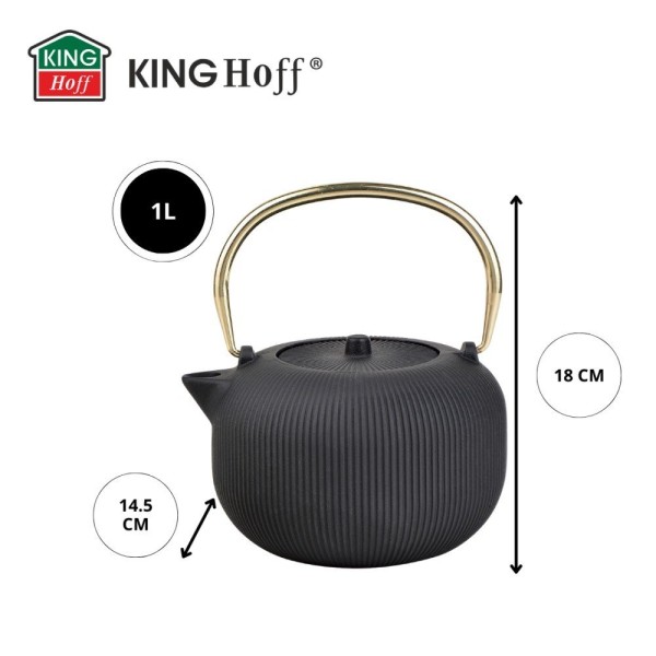 Zaparzacz do herbaty i kawy Kinghoff KH-1931 (1.0 l)