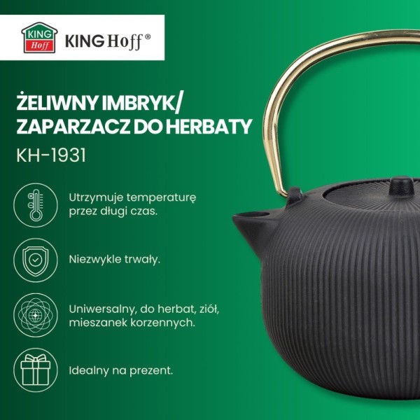 Zaparzacz do herbaty i kawy Kinghoff KH-1931 (1.0 l)