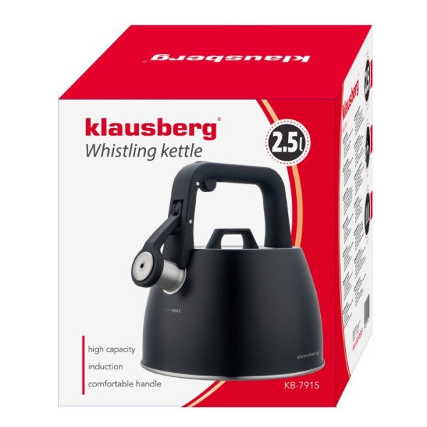 Czajnik stalowy Klausberg KB-7915 (2,5 l)