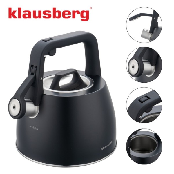 Czajnik stalowy Klausberg KB-7915 (2,5 l)