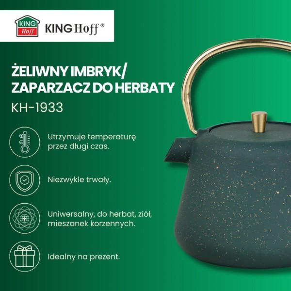Zaparzacz do herbaty i kawy Kinghoff KH-1933 (1.0 l)