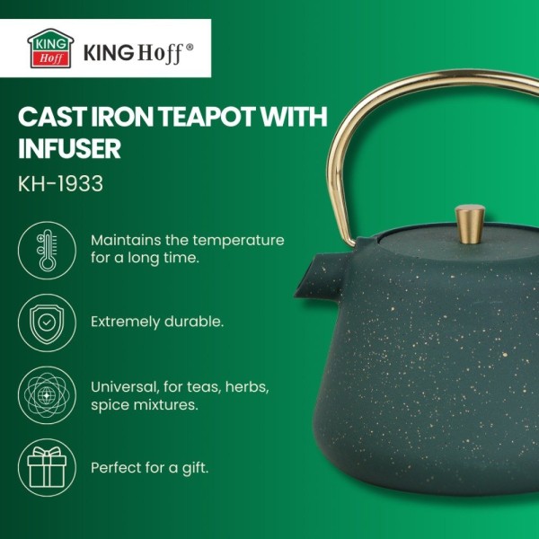 Zaparzacz do herbaty i kawy Kinghoff KH-1933 (1.0 l)