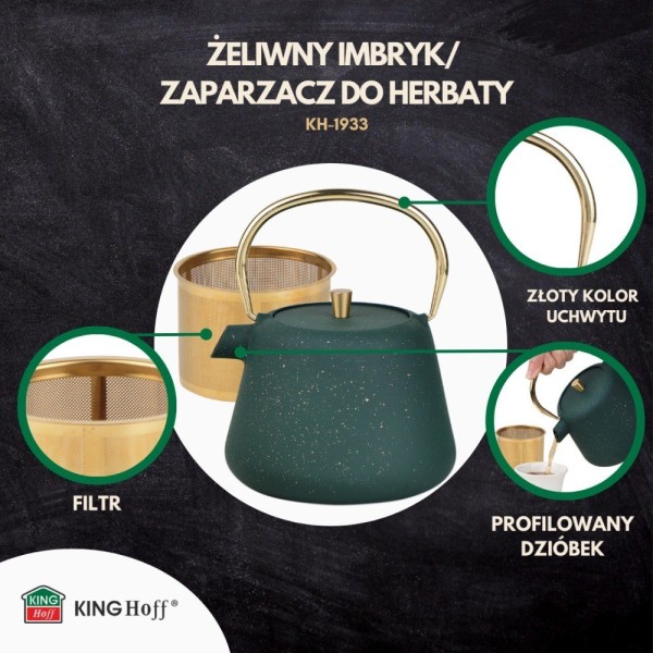 Zaparzacz do herbaty i kawy Kinghoff KH-1933 (1.0 l)