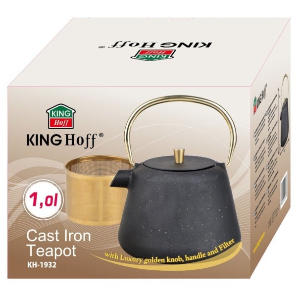 Czajniczek do parzenia herbaty i kawy Kinghoff KH-1932 (1.0 l)