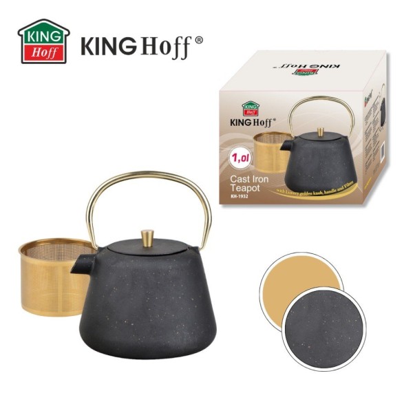 Czajniczek do parzenia herbaty i kawy Kinghoff KH-1932 (1.0 l)