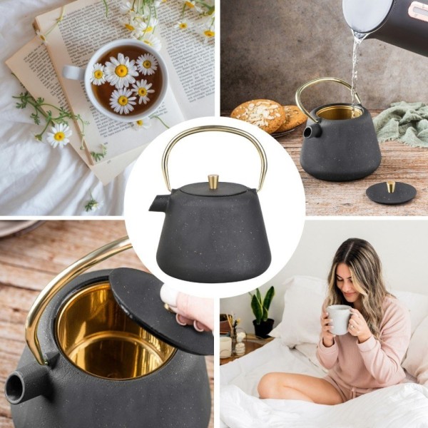 Czajniczek do parzenia herbaty i kawy Kinghoff KH-1932 (1.0 l)