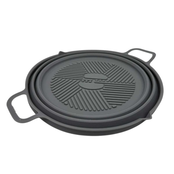 СИЛІКОНОВА ВСТАВКА ДЛЯ ФРИТЮРНИЦІ, СКЛАДНА, КРУГЛА, 19 см