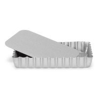 Forma do mini tart i quiche Patisse SILVER-TOP (13 x 8 cm, wyjmowany spód)