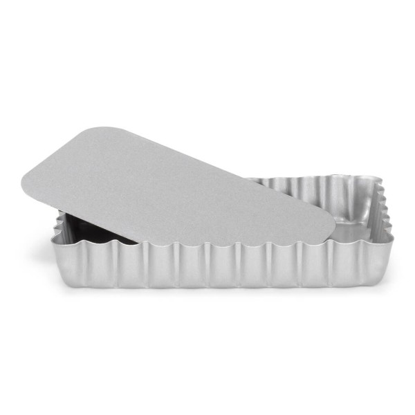 Forma do mini tart i quiche Patisse SILVER-TOP (13 x 8 cm, wyjmowany spód)