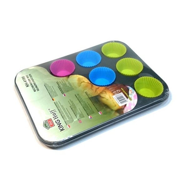 Forma do babeczek Kinghoff KH-4188 (12 szt.)