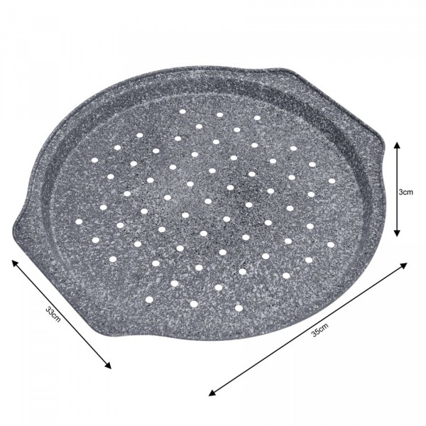 ФОРМА ДЛЯ ПІЦИ 35 см ПЕРФОРОВАНА KLAUSBERG KB-7496