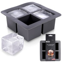 Foremka do kostek lodu EXCELLENT HOUSWARE 259654 (xxl silikonowa)