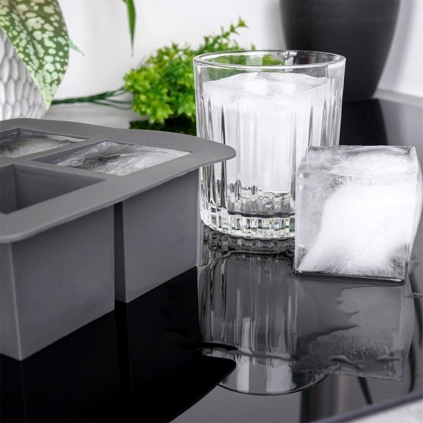 Foremka do kostek lodu EXCELLENT HOUSWARE 259654 (xxl silikonowa)