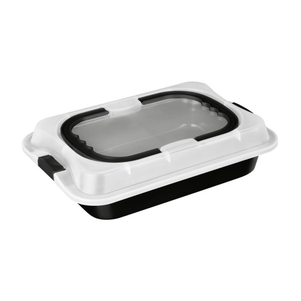 Форма для випікання з кришкою BerlingerHaus BH-8641, матово-чорна колекція