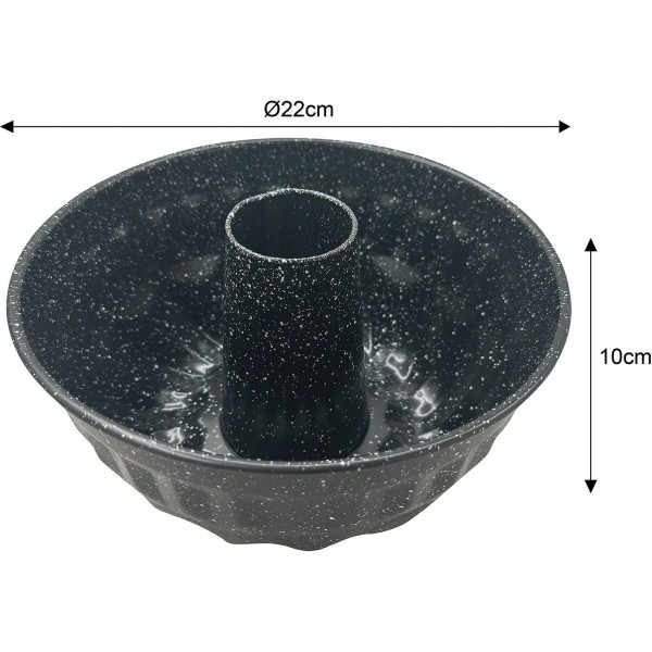 Forma do pieczenia babki z kominem Klausberg KB-7839 (22 x 10 cm)