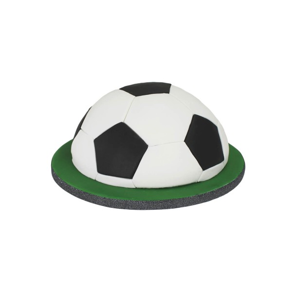 Напівсферична форма для випікання торта PME 20 см сріблястого кольору