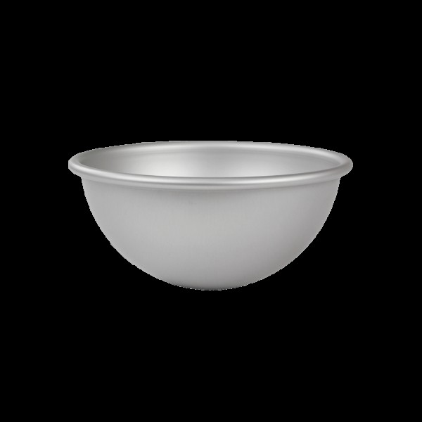 Напівсферична форма для випікання торта PME 20 см сріблястого кольору