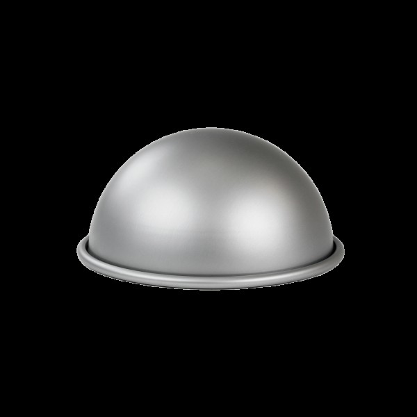 Напівсферична форма для випікання торта PME 20 см сріблястого кольору