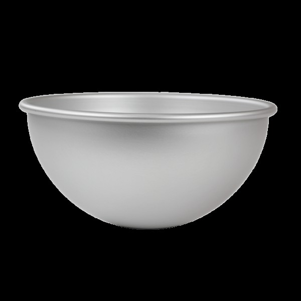 Напівсферична форма для випікання торта PME 20 см сріблястого кольору