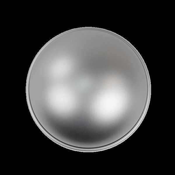 Напівсферична форма для випікання торта PME 20 см сріблястого кольору