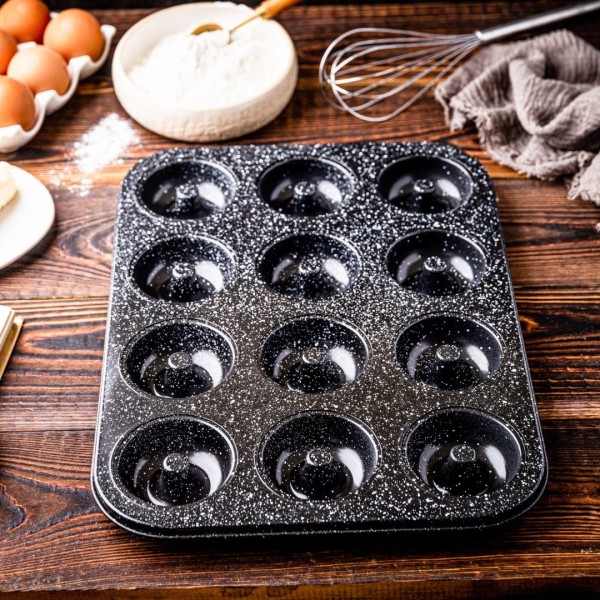 Forma do pieczenia na 12 muffinów Klausberg KB-7841 (powłoka nieprzywieralna)